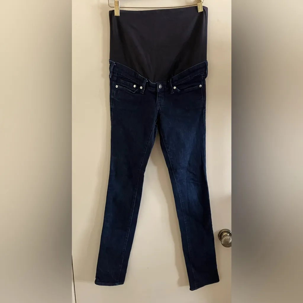 H&M Mama Maternity Jeans Skinny High Rib Size 6 Slim Fit EUC - Image 3