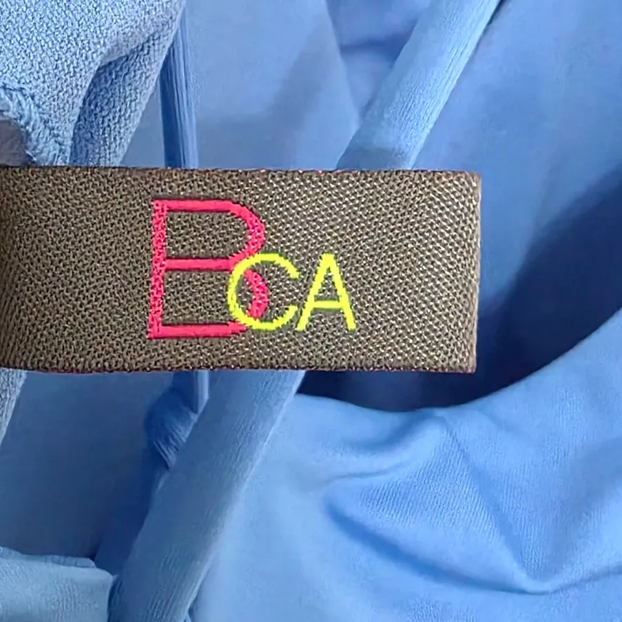 BCA by Rebecca Virtue Palo Alto One Piece Swimsuit Deep Water Blue Yellow White - Image 5