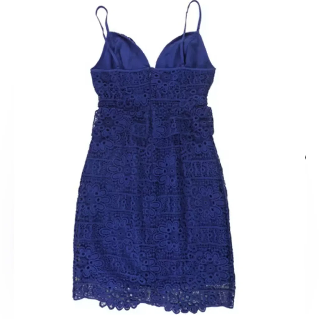 Guess Royal blue Lace Dress BNWT - Image 2