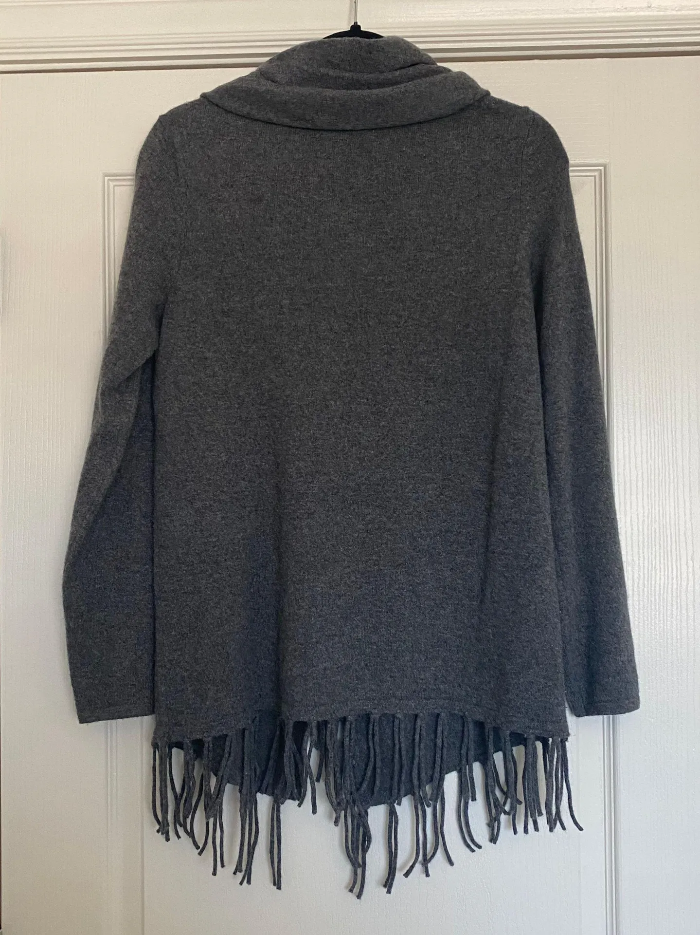 Cashmere Fringe Sweater - Image 2