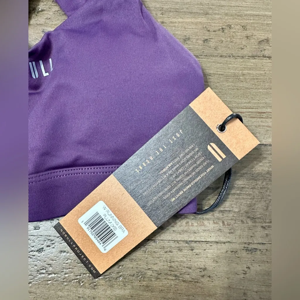 NWT NOBULL Women’s Pace Running Sports Bra - XS - Plum - Image 5