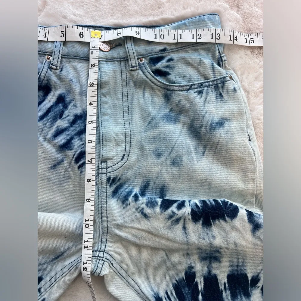 Urban Outfitters Tie Dye High Waist Wide Leg Jeans Size 26 - Image 6