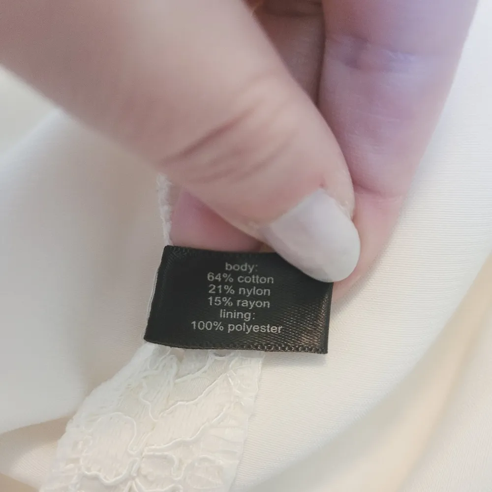 The Limited Off-White Lace Skirt - Image 8