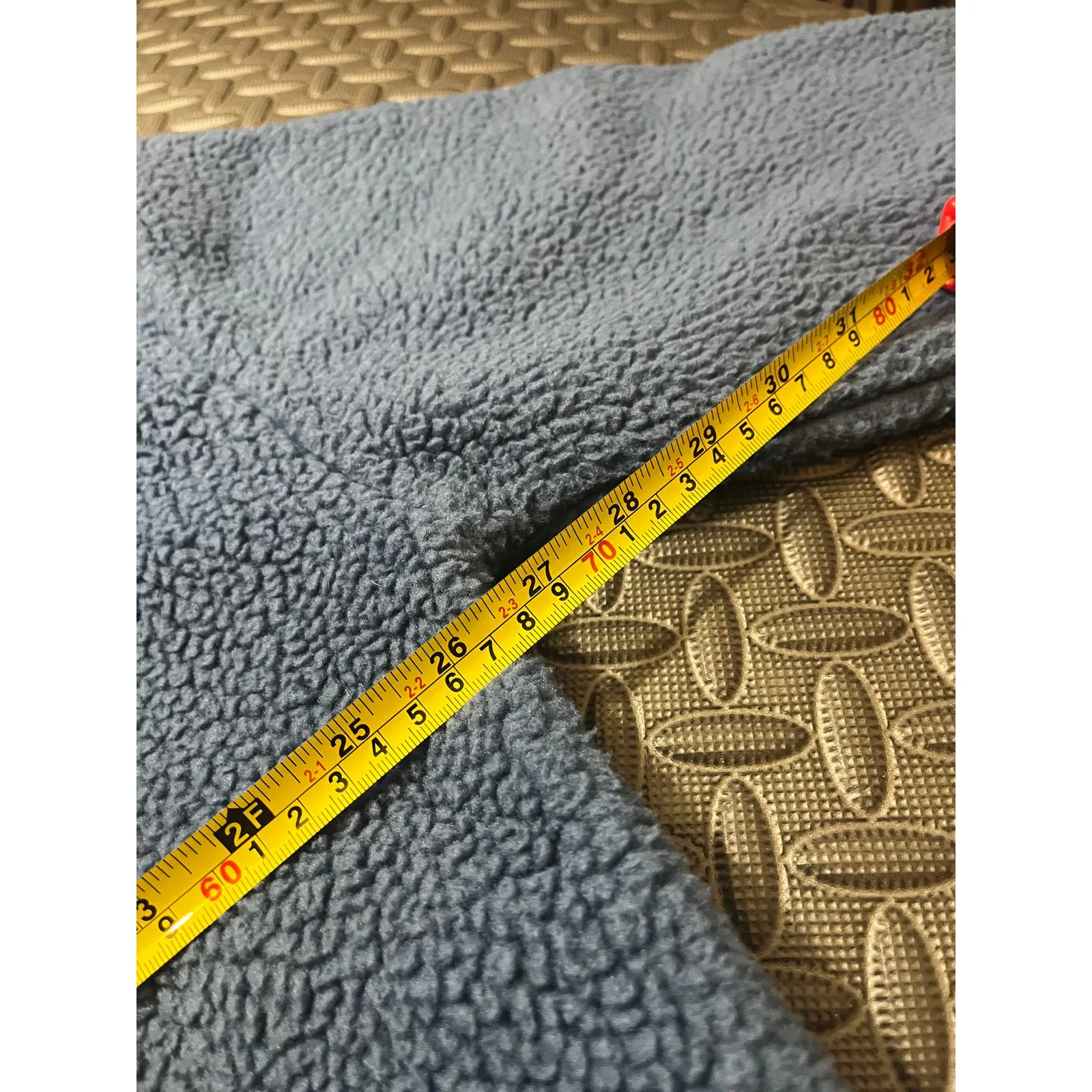 Disneyland Paris Exclusive Stitch Half-Zipped Fleece Sweatshirt Blue Size XXL‎ - Image 6