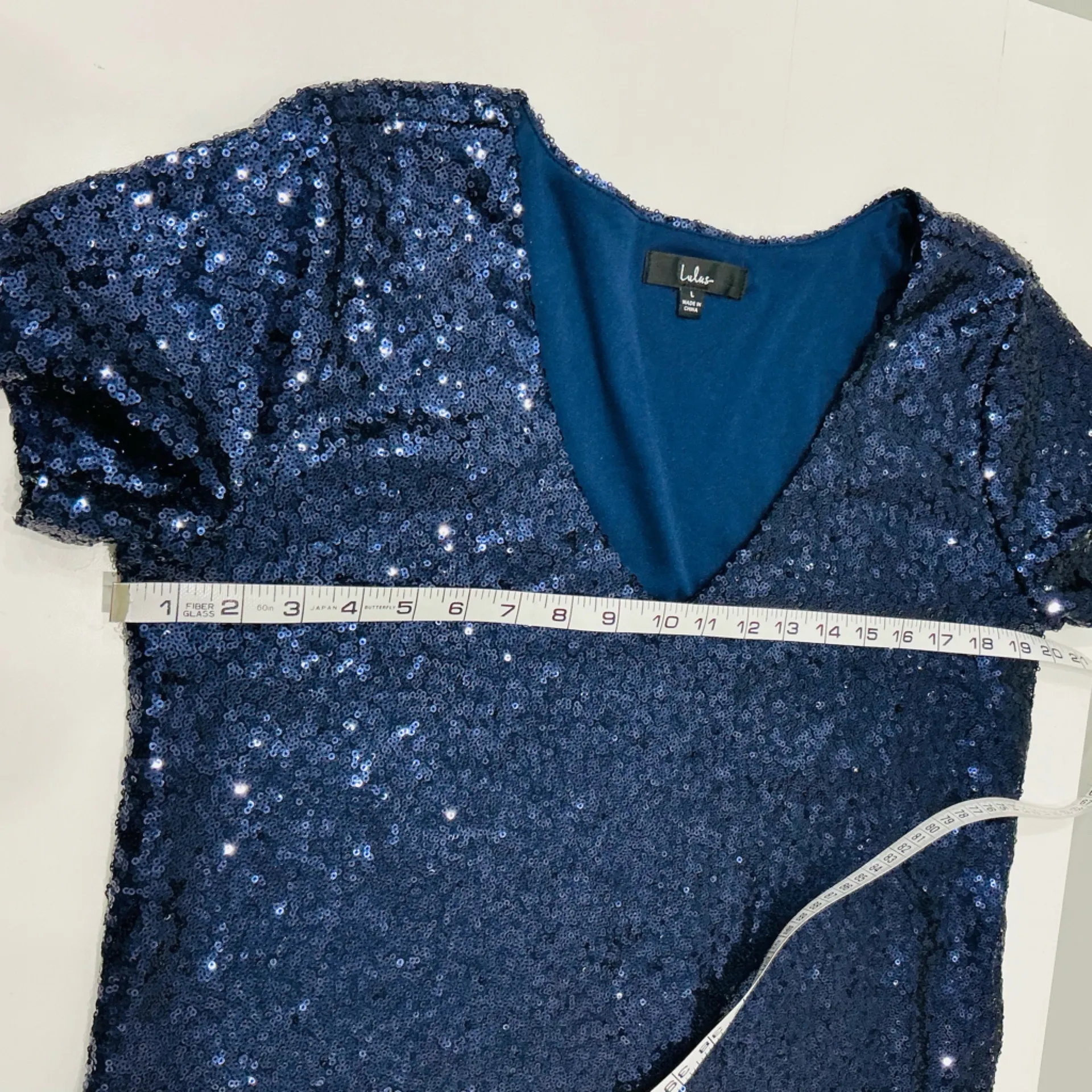 Dressy sequined dress 💙💙💙 Blue Size L - Image 8