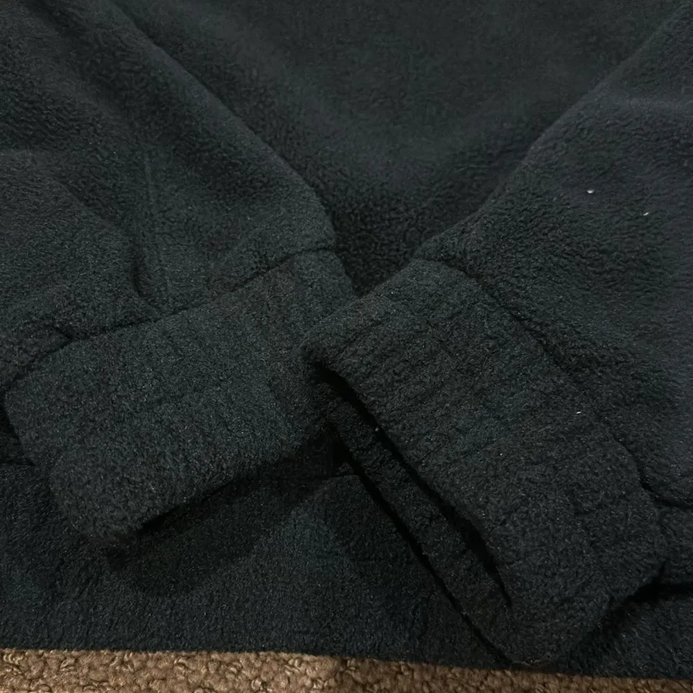 Peloton Women’s Black 1/4 Zip Black Fleece Jacket - Image 4