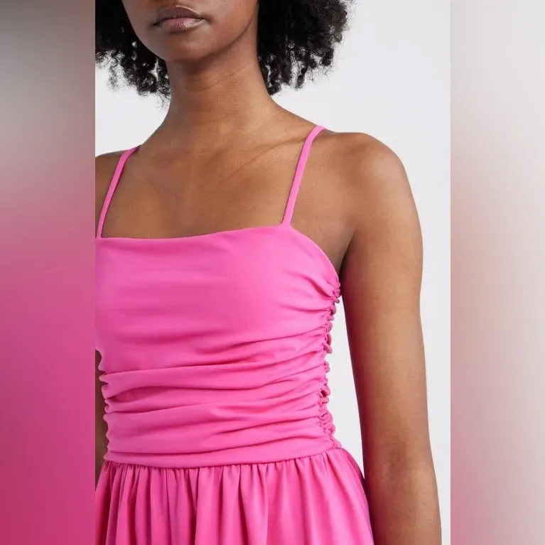 Susana Monaco Ruched Romper - Image 2