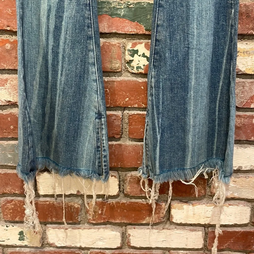Show Me Your Mumu Jeans Blue Austin high waisted stripped denim pants NWT! - Image 3