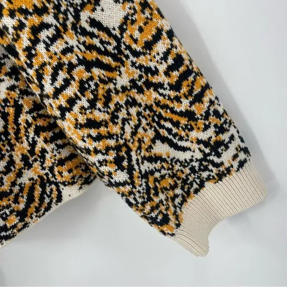 Rachel Comey X Target‎ Abstract Animal Print Crewneck Sweater Size Large - Image 6