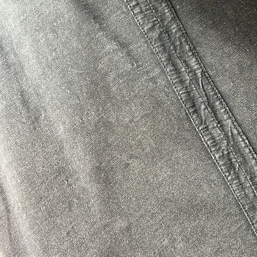 Anthropologie Daily Practice Lounge Midi Dress Washed Black XS - Image 5