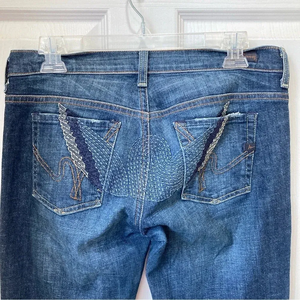 CITIZENS OF HUMANITY Big Sur Stretch Low Waist Flare Jeans #092 - Image 5