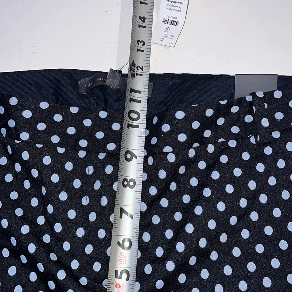 The limited Black and White Polka Dot Dress Pants size 12r - Image 6