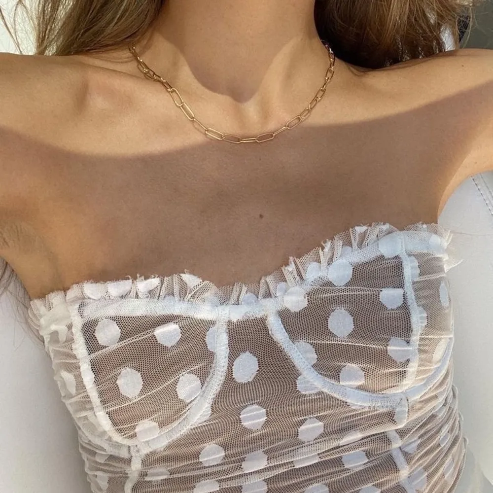 Majorelle Wyn Bodysuit in White - Image 11