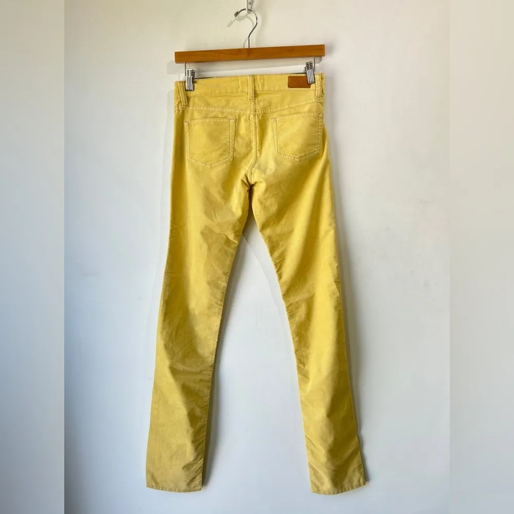 Isabel Marant Butter Yellow Corduroy Pants FR 36 or US 4 - Image 3