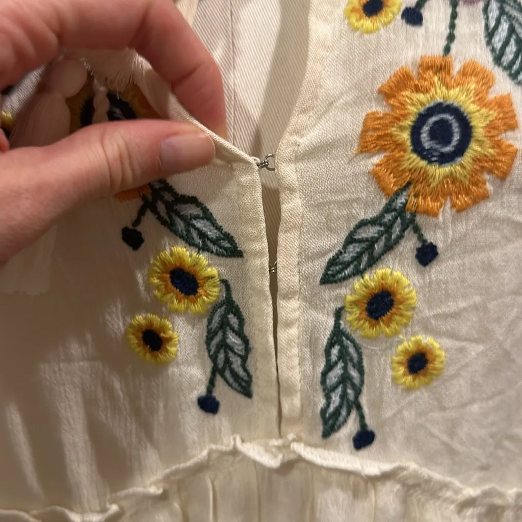 Spell On You Embroidered Keyhole Dress - Image 11