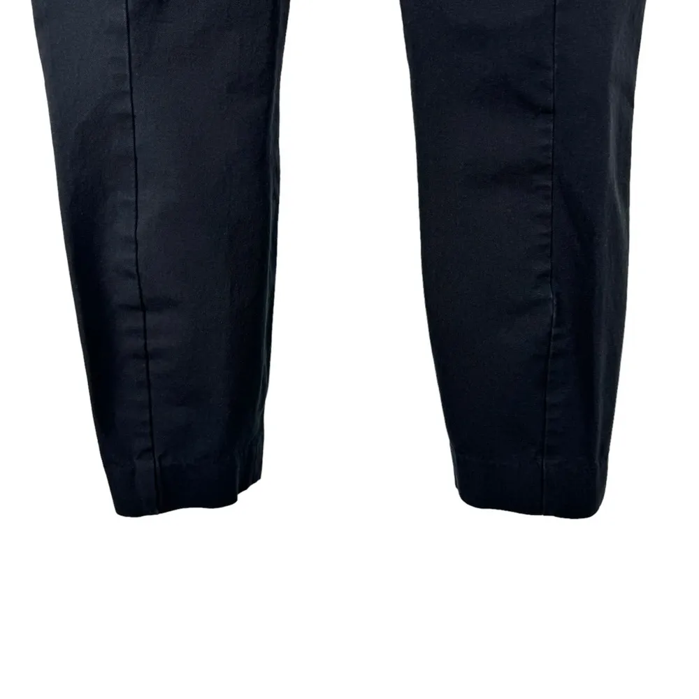 Everlane The Side-Zip Stretch Cotton Pants Charcoal Trousers Office Job Size 8 - Image 7