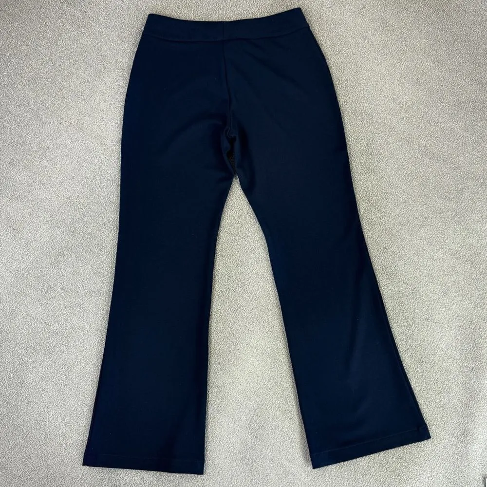 St.‎ John Collection High Rise Straight Leg Dress Pant Trousers Navy Blue Size 6 - Image 7