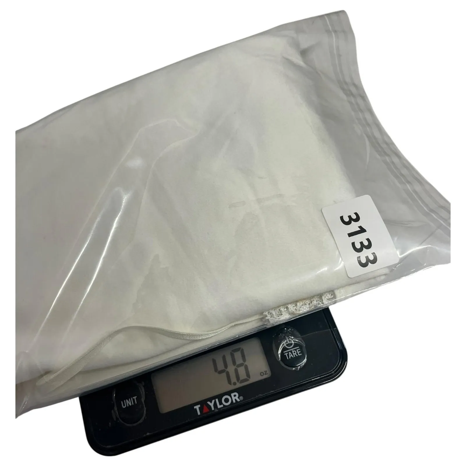 Vintage Express Cami Tank Top Womens Small White Sequin Lace Trim New Retro Y2K - Image 12