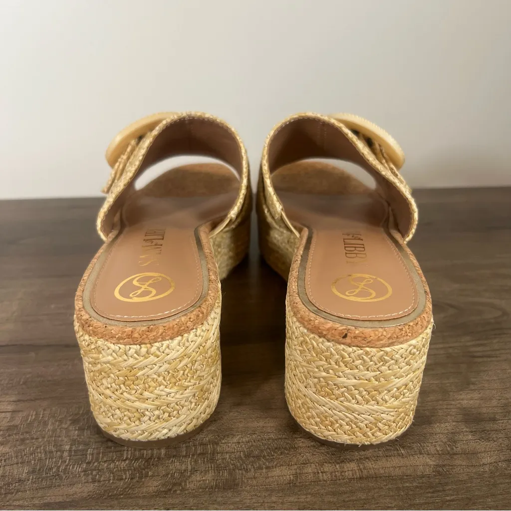 Sam and Libby Crysta Platform Wedge Women's Sandal Size 9 #250992 - Image 9