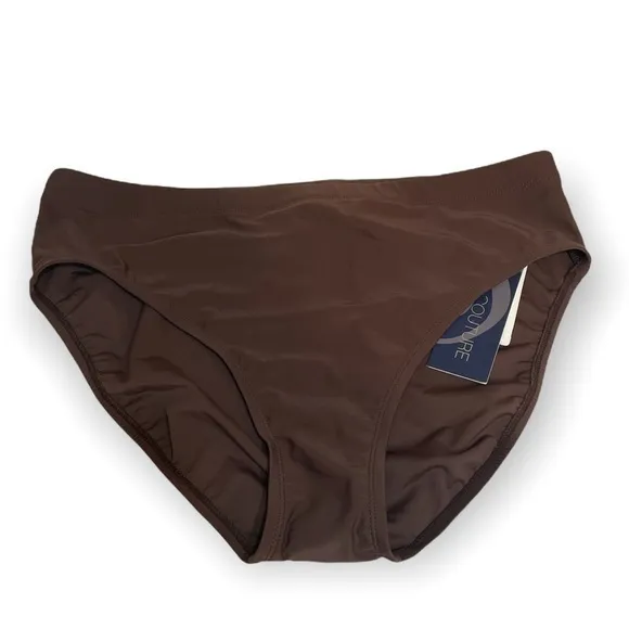 Aqua Couture Brown Missy Swim bottom Sz 18 - Image 16