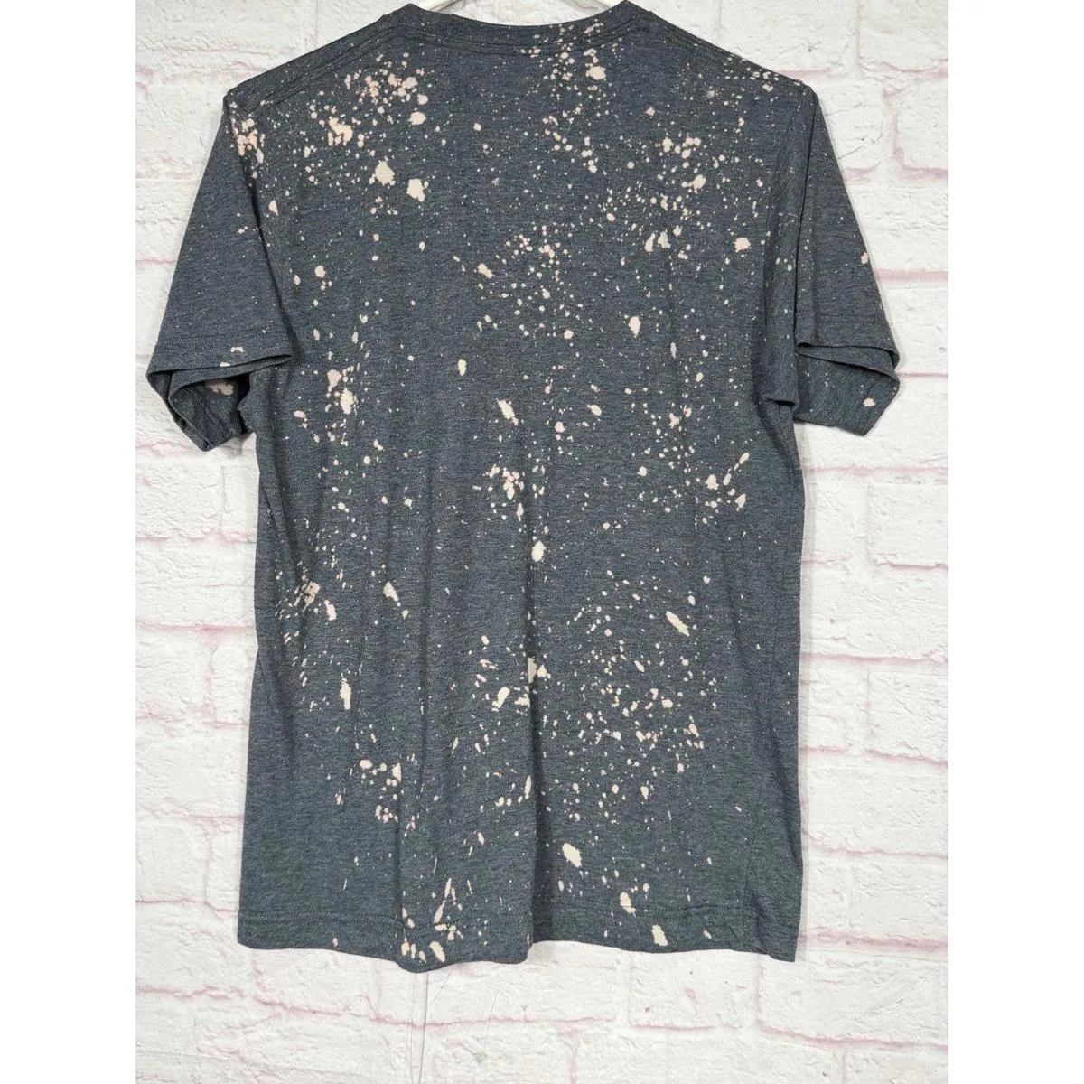 Vintage Style 'Babe' Graphic Bleach Splatter Medium T - Image 4