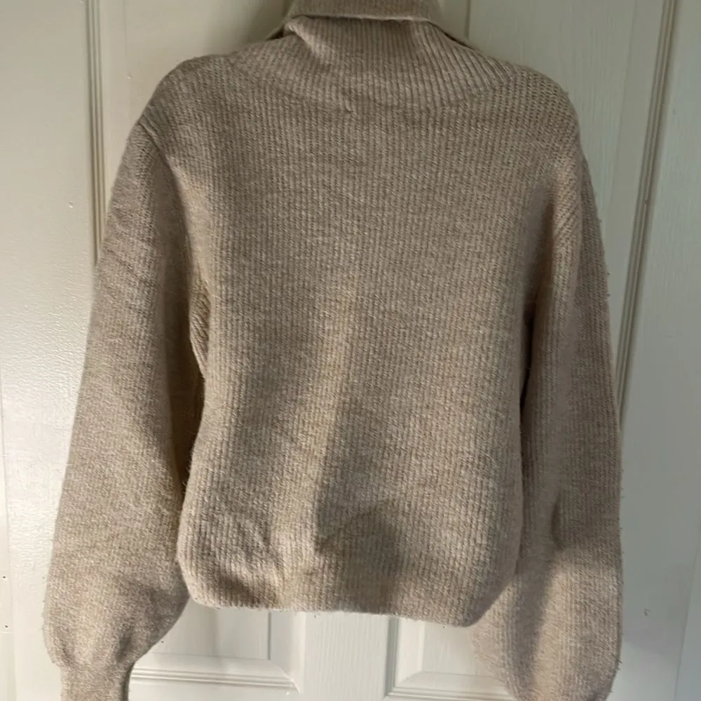 Topshop Knit Turtleneck Sweater - Image 4