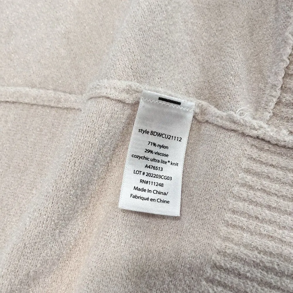 Barefoot Dreams CozyChic UltraLite Hooded Draped Open Cardigan Pockets Size XS - Image 10