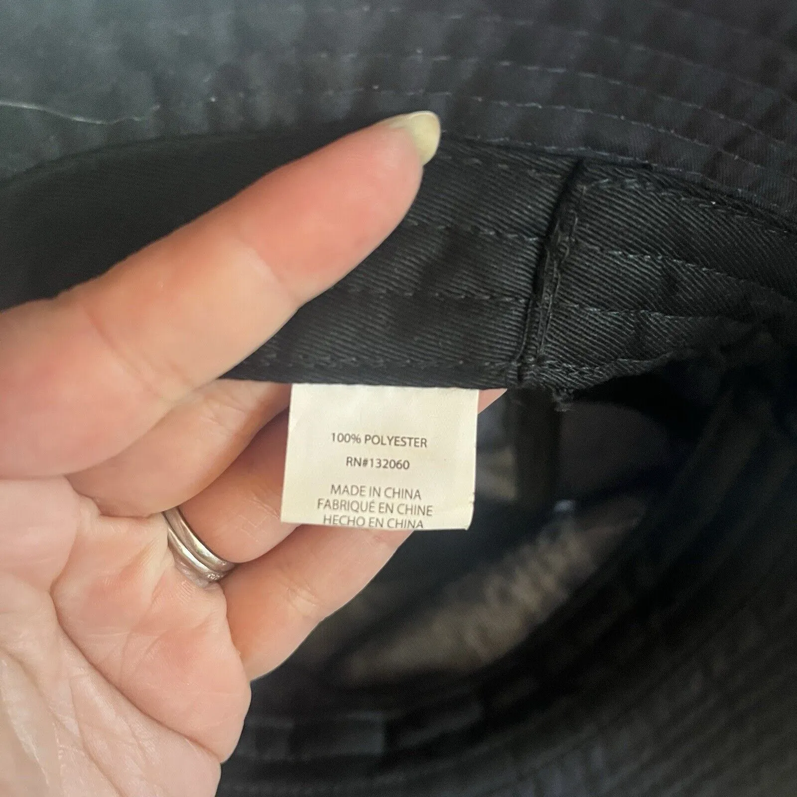 BLACKPINK Official Goods Buckethat Melting Heart Black Brand New Without Tags - Image 4