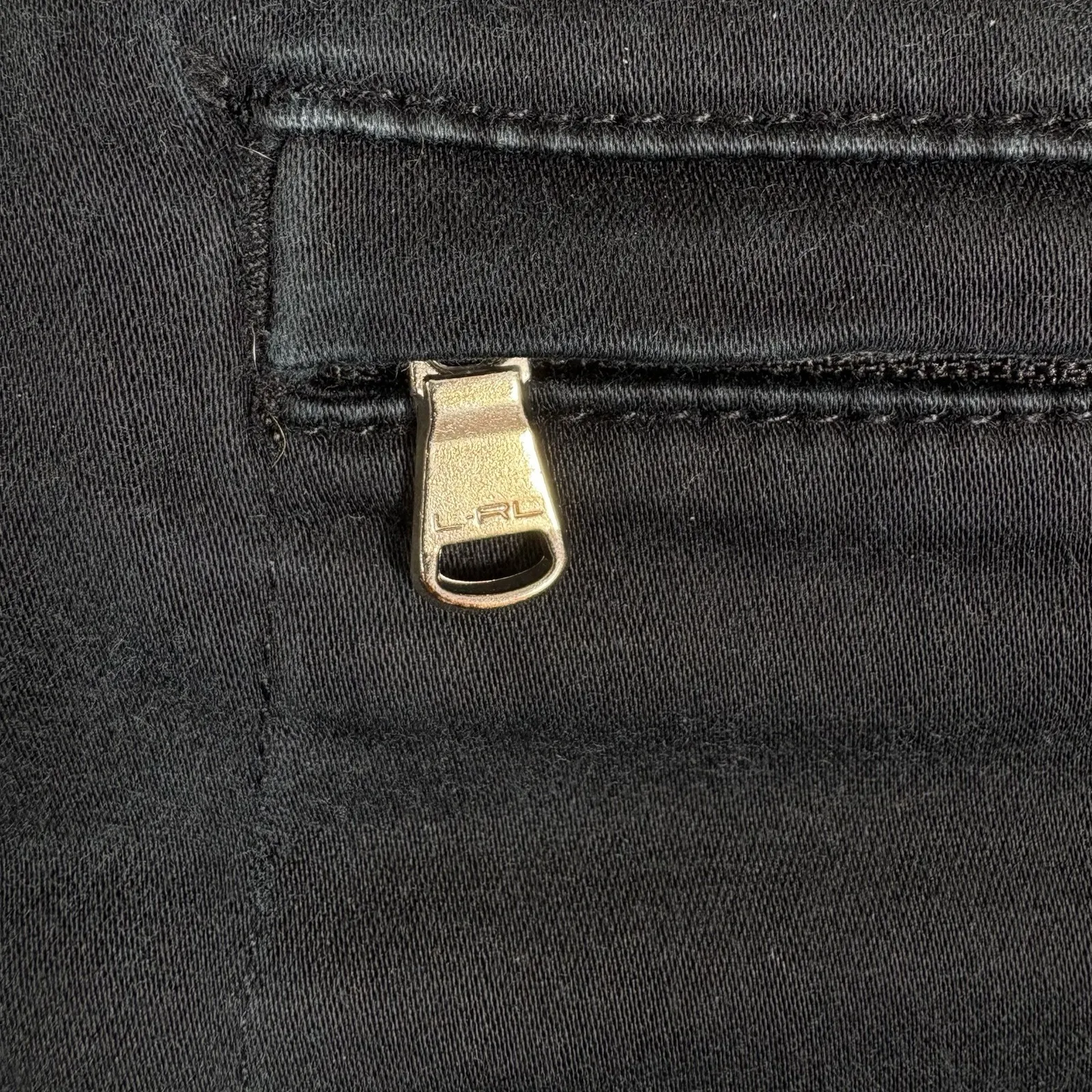 Lauren Ralph Lauren Active Golf Shorts Womens 12 Black Cotton Outdoor Flat Front - Image 4