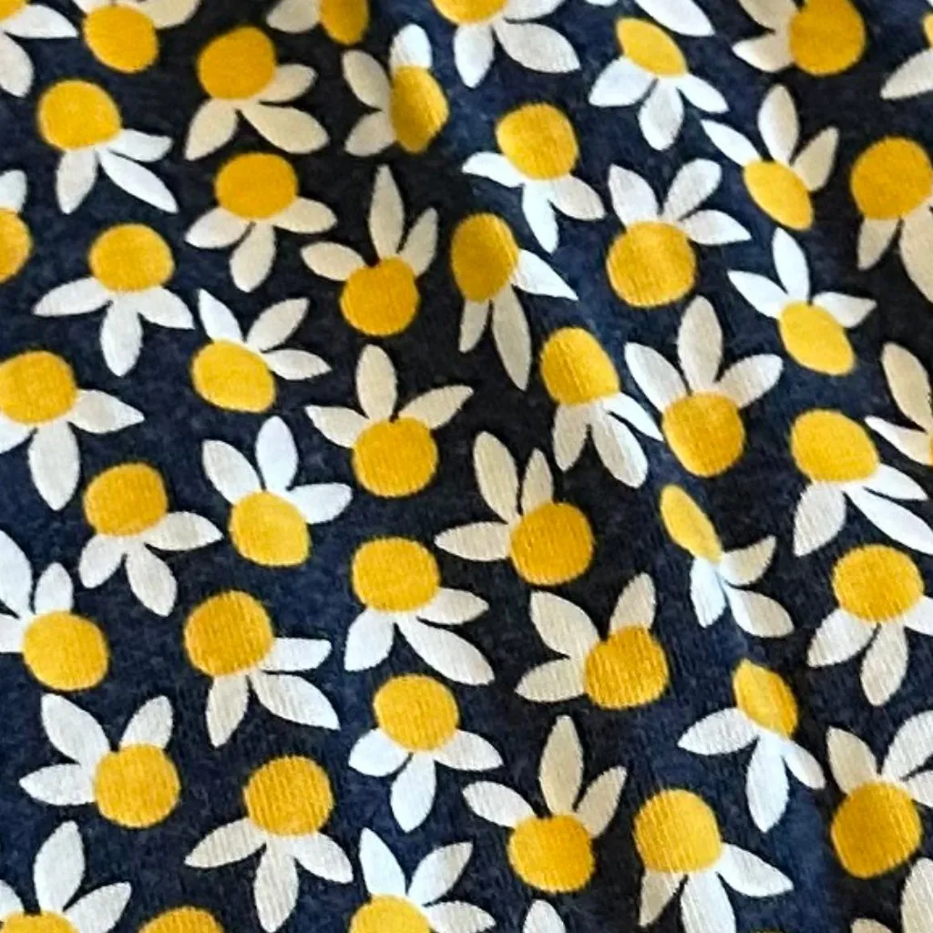 Boden Melinda Jersey Dress Navy Happy Fruit Sleeveless Stretch Size 4 Women's Blue - Image 3