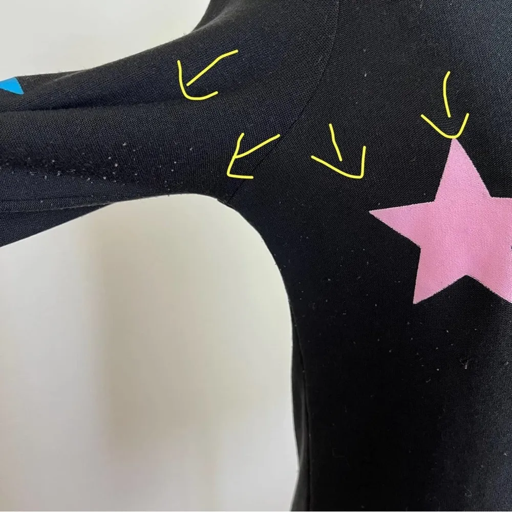 Chaser Stars Pullover in True Black - Image 6