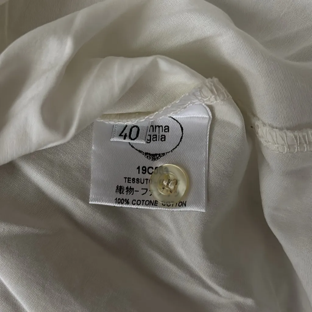 NWOT Emma & Gaia Linen Tank Size 8 - Image 3