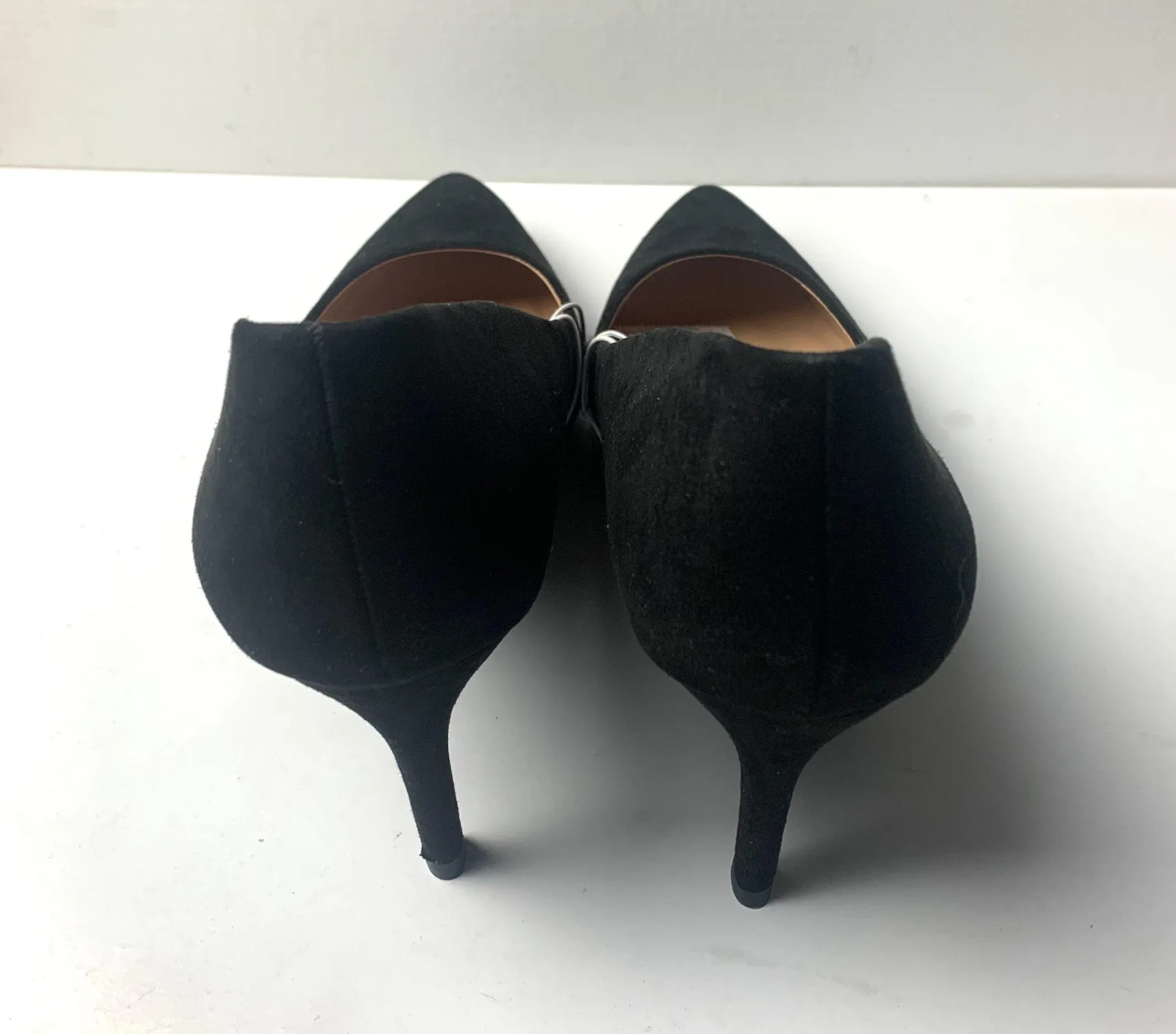 Gemma Black Pointed Toe Heeled Pumps SZ 10 - Image 6
