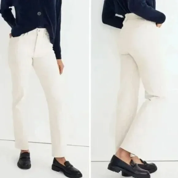 NEW Madewell The Perfect Vintage Straight Jean in Vintage Canvas Wash,‎ 31.NG254 - Image 2