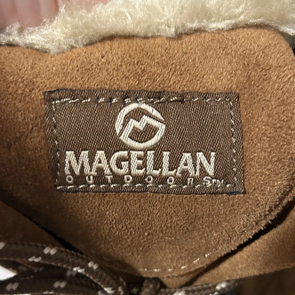Magellan Outdoors Tan and Black Winter Boots - Image 3