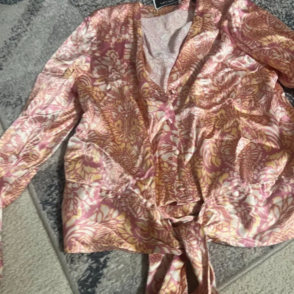 NWOT Alexis floral blouse small - Image 7