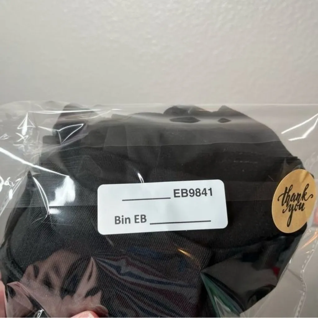 BCBGmaxazria y2k black velvet bling rhinestone zip up track suit jacket large - Image 12