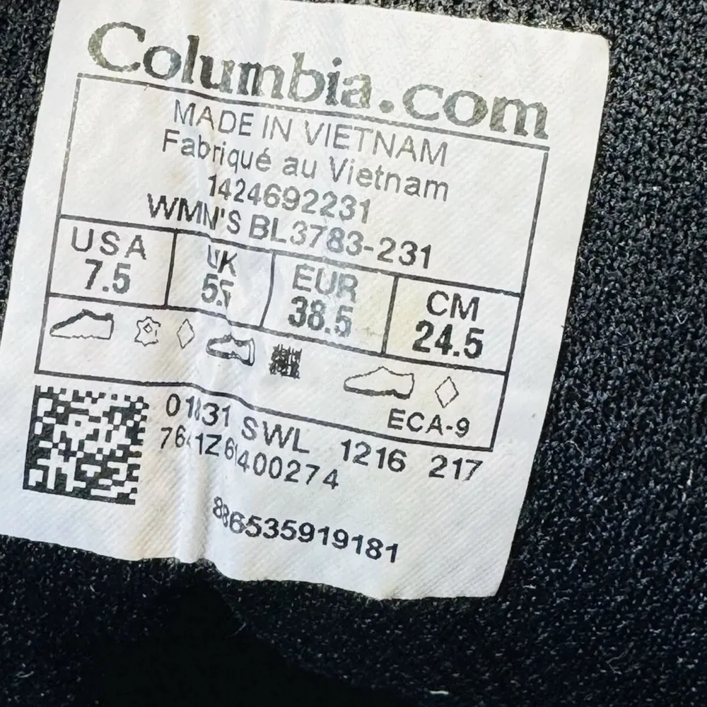 Columbia Womens Newton Ridge Plus Waterproof Hiking Trail Walking Boot Size 7.5 - Image 8