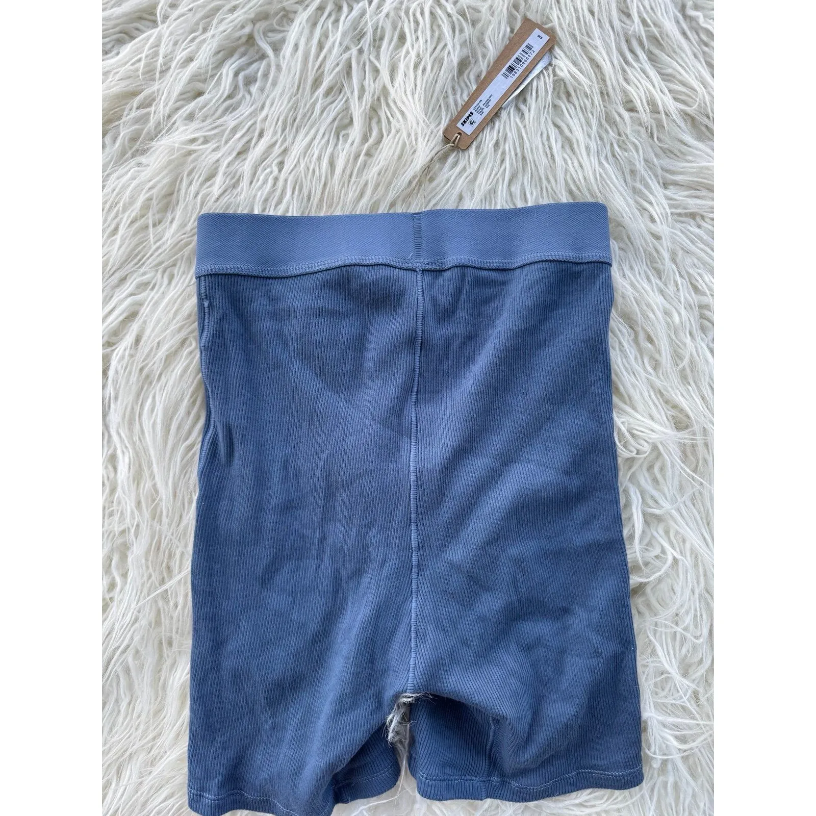 Skims Cotton Rib Boxer Harbor XXS - Image 7