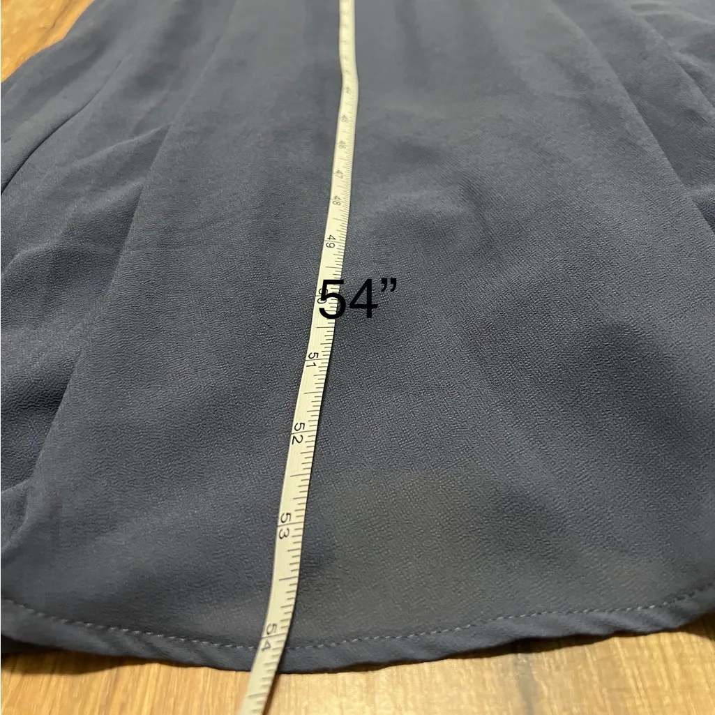 Lulu's Dress Denim Blue Heavenly Hues Maxi Dress Size xs‎ - Image 9