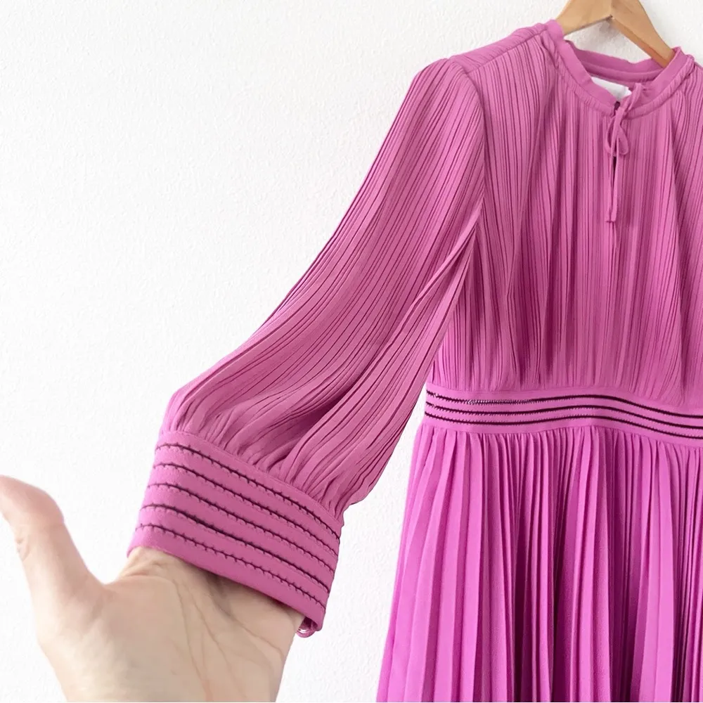 Jonathan Simkhai Calypso Pleated Georgette Tie - Image 3