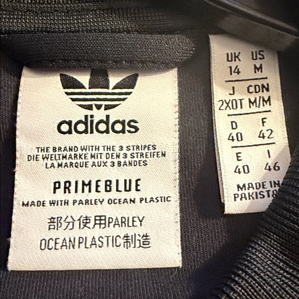 Adidas Adicolor Classics SST Track Jacket Black Size Medium - Image 7