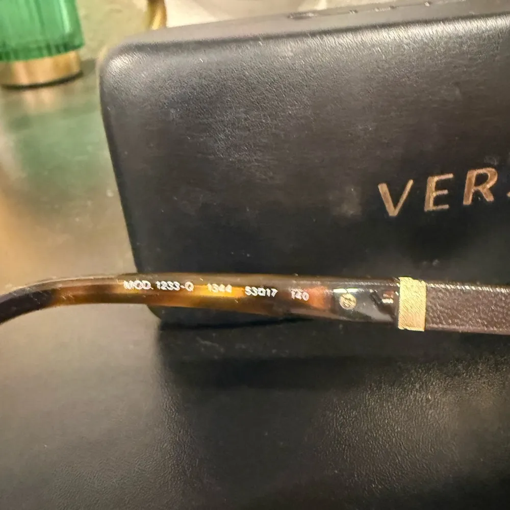 Versace tortoise Cat-Eye Glasses - Image 6