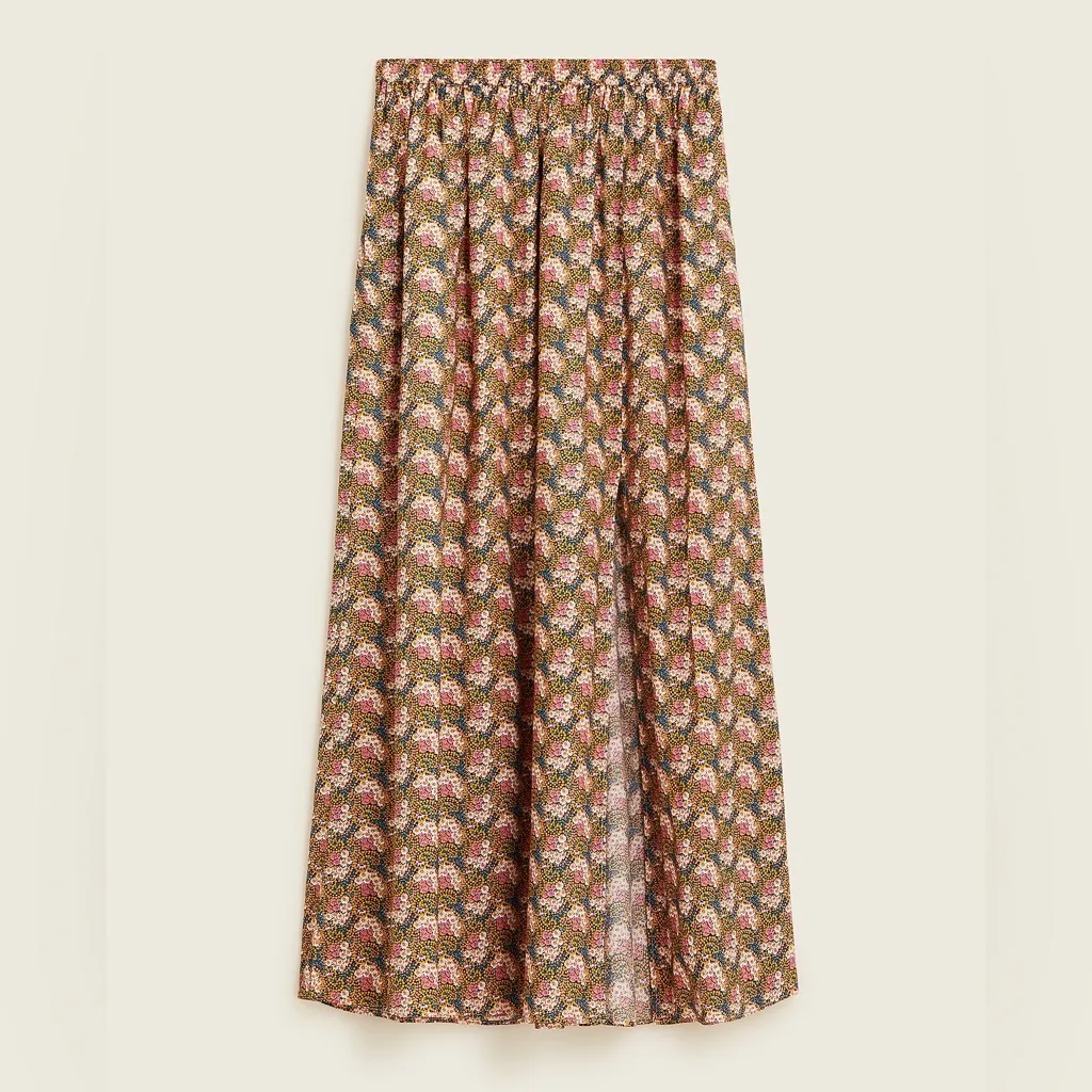 New J.Crew Collection side-slit maxi skirt in Ratti prism floral Pull On Size XS - Image 2