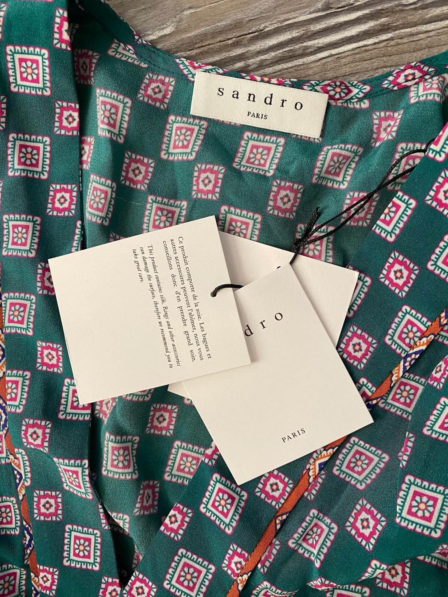 Sandro Paris Mini Dress - Image 3