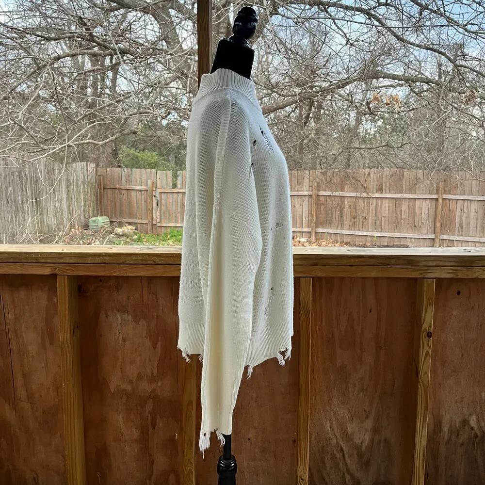 Revolve Lovers And Friends Women's Arlington Sweater In Ivory Size L - Image 6