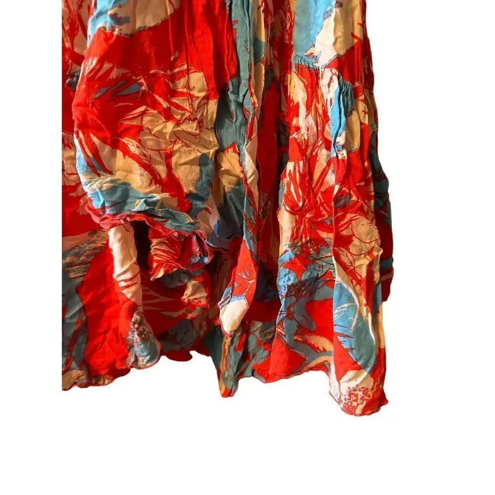 Intimately Free People S Maxi Dress with Unique Ruffle Hem - Image 3