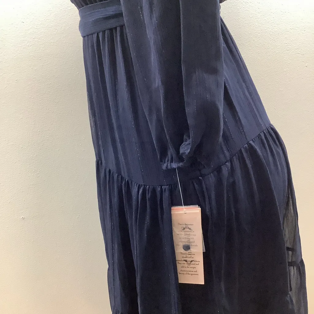 Nanette Size 2 Navy By Nanette Lepore Martha Midi Dress. New With Tags - Image 6