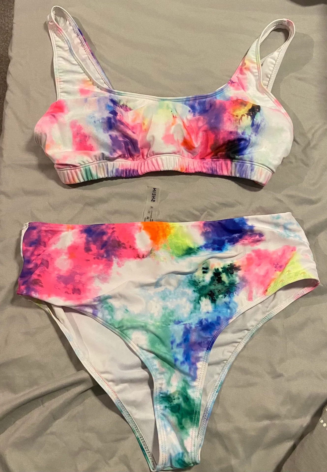 SheIn Tie Dye Bikini - Image 3