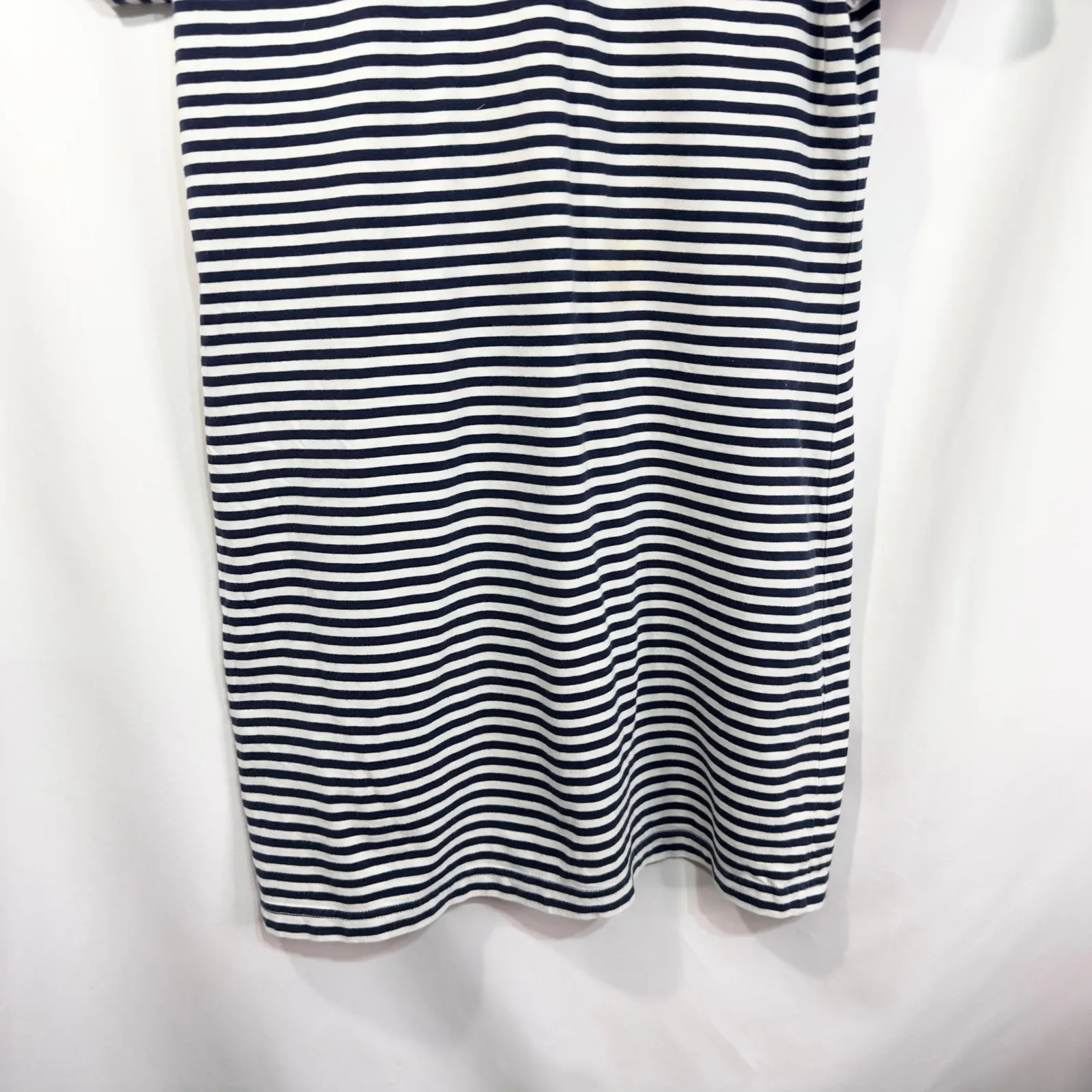 VTG Tommy Hilfiger‎ XL Dress Striped Polo y2k 90s Prep Casual Short Sleeve 681 - Image 8